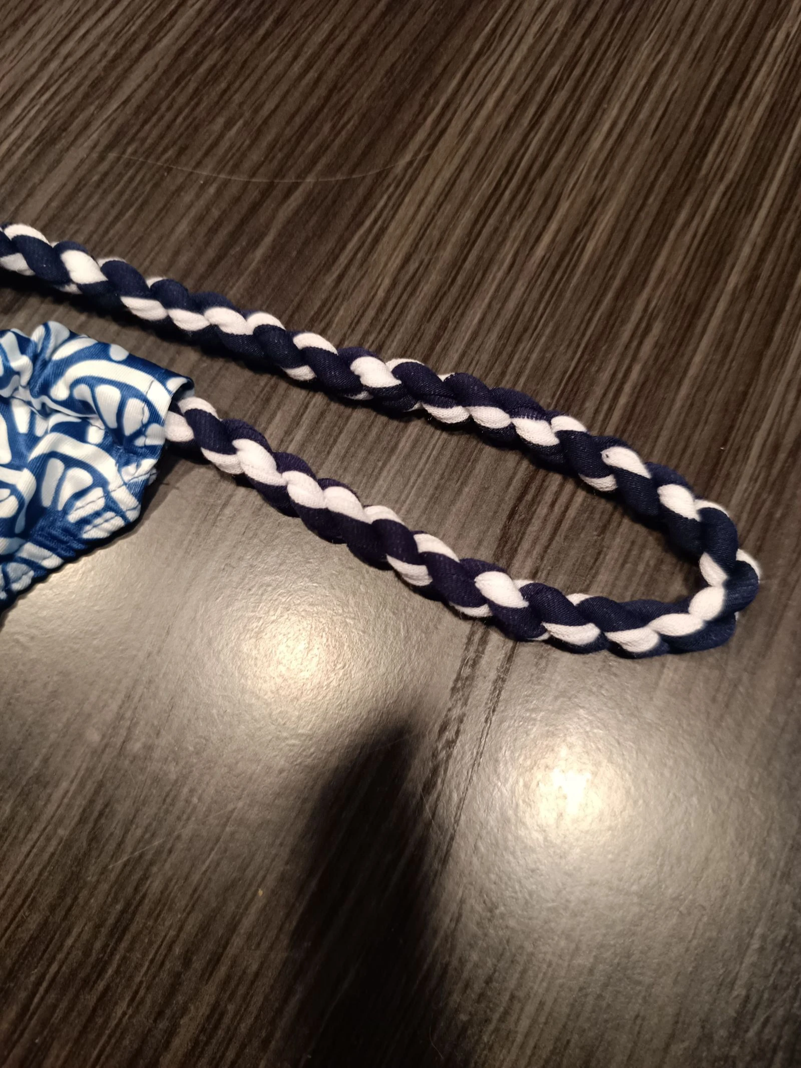 Blauwe herenstring – photo 4